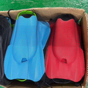 I colori personalizzati all'ingrosso della fabbrica sono disponibili OEM Print logo <span class=keywords><strong>Swim</strong></span> Open Heel <span class=keywords><strong>Swim</strong></span> Training 3 taglie pinne in silicone per adulti - Product Image 6