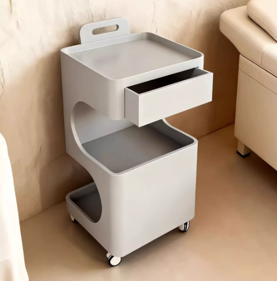 Light gray with armrest