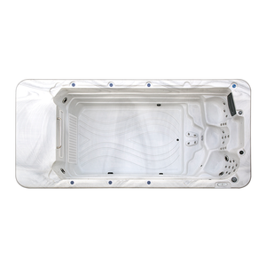 Spa de natación al aire libre con masaje de hidromasaje y flujo de chorro ajustable - Product Image 2