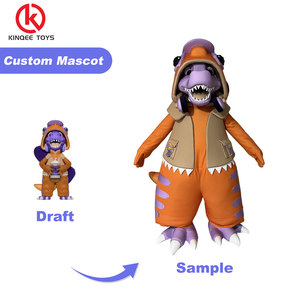 Costume de mascotte gonflable amusant unisexe Kinqee <span class=keywords><strong>pour</strong></span> publicité commerciale, <span class=keywords><strong>dessin</strong></span> <span class=keywords><strong>animé</strong></span> canard de Noël <span class=keywords><strong>pour</strong></span> adulte - Product Image 2