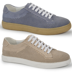 Sneakers unisexes en daim respirant, chaussures de skate décontractées tendance pour hommes - Product Image 5