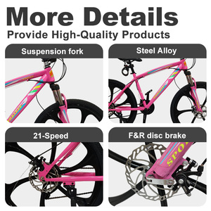 Vélo de Montagne <span class=keywords><strong>26</strong></span> <span class=keywords><strong>Pouces</strong></span> Homme/<span class=keywords><strong>Femme</strong></span> 21 Vitesses de Haute Qualité pour Sports de Plein Air – <span class=keywords><strong>VTT</strong></span> de Chine – Offre Spéciale - Product Image 2