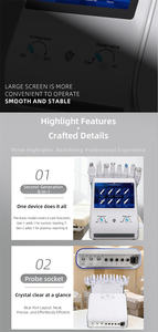 Máquina Profesional de Hidrofacial y Dispositivo de Dermoabrasión con Lifting Facial y Eliminación de Piel Muerta, Equipo Metálico para Uso Doméstico - Product Image 4