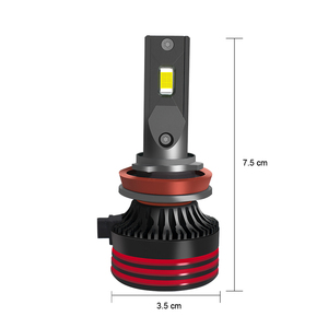 Conpex-faros Led <span class=keywords><strong>de</strong></span> alta potencia para coche, excelente rendimiento <span class=keywords><strong>de</strong></span> disipación <span class=keywords><strong>de</strong></span> calor, impermeable, M8 Pro - Product Image 6