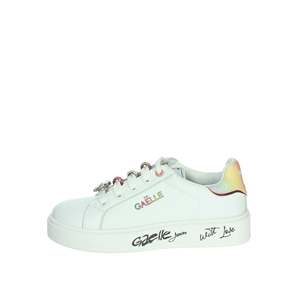 Zapatillas Deportivas para Niña Gaelle Paris Blancas GS0038L, Zapatos de Lona Modernos - Product Image 1