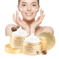 Crème Visage au Collagène d'Escargot Crème Liftante Hydratante Nourrissante Anti-Rides Anti-Âge Soin de la Peau
