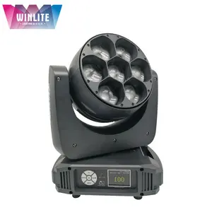 Winlite 7x40w 4in1 RGBW أدى التكبير غسل نقل رئيس ضوء