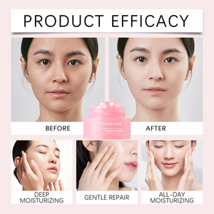 Pembe Kolajen Somon PDRN Hyaluronik Asit Kremi Kapsüllü Formül Yaşlanma Karşıtı Cilt Onarıcı Yüz Nemlendiricisi Özel Etiket - Product Image 6