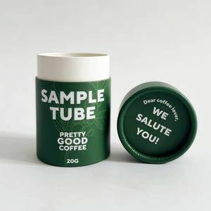 Récipient de cylindre biodégradable de qualité alimentaire en papier kraft pour café thé pot de cosmétiques recyclable écologique en gros - Product Image 3