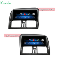 Krando 8,8" Android Stereo GPS-Navigation für VOLVO XC60 2009-2017 Android Auto Headunit Autoradio Kabelloses Carplay Touchscreen WLAN