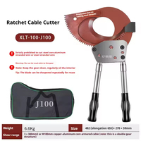 Cortador de cable de trinquete aislado J100, herramienta de corte de alambre J100, herramientas hidráulicas para corte de alambre
