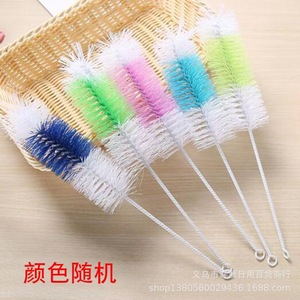 แปรงล้างขวดนมด้ามยาวอเนกประสงค์ สีผสม วัสดุพลาสติก สำหรับขวดนมและแก้ว - Product Image 4