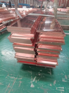 <span class=keywords><strong>Barre</strong></span> de bus en cuivre rouge 25mm*3mm, mise à la terre, protection contre la foudre, <span class=keywords><strong>barre</strong></span> de cuivre plate - Product Image 2