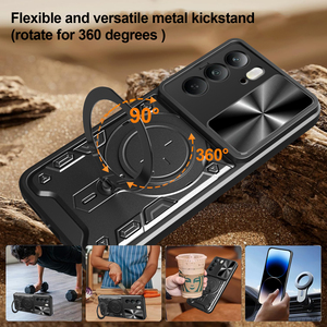 Funda de <span class=keywords><strong>carga</strong></span> inalámbrica magnética de armadura de lujo para <span class=keywords><strong>Realme</strong></span> P3 <span class=keywords><strong>Pro</strong></span> GT 6T C75 C67 C65 C61 C55 C53 C21Y C21 C33 cubierta de protección de lente - Product Image 6