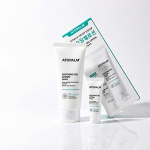Lotion gel apaisante Atopalm 160 ml avec 20 ml en bonus, ensemble de soins corporels, tous types de peau, formule K Beauty - Product Image 1