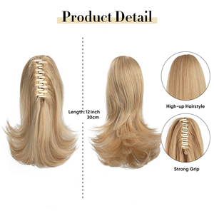 Оптовая продажа, модный парик из синтетического конского хвоста, 12 дюймов - Product Image 2