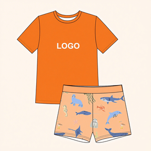 Oeko Tex Kids UV Swimsuit Toddler Bathing Suit Beachwear <strong>Swimming</strong> <strong>Costumes</strong> High Quality Children <strong>Boys</strong> Swimwear - Product Image 3