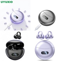 Écouteurs sans fil à clipser Secure Fit pour la revente en ligne – Produits tendance, audio à oreille ouverte, ajustement sportif, mini étui de chargement LED