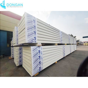 Espesor de 50-200mm Walk in Freezer Panels PU PIR Pir Panel sándwich Techo Paneles de cámara fría Tablero de aislamiento rígido de poliuretano - Product Image 2