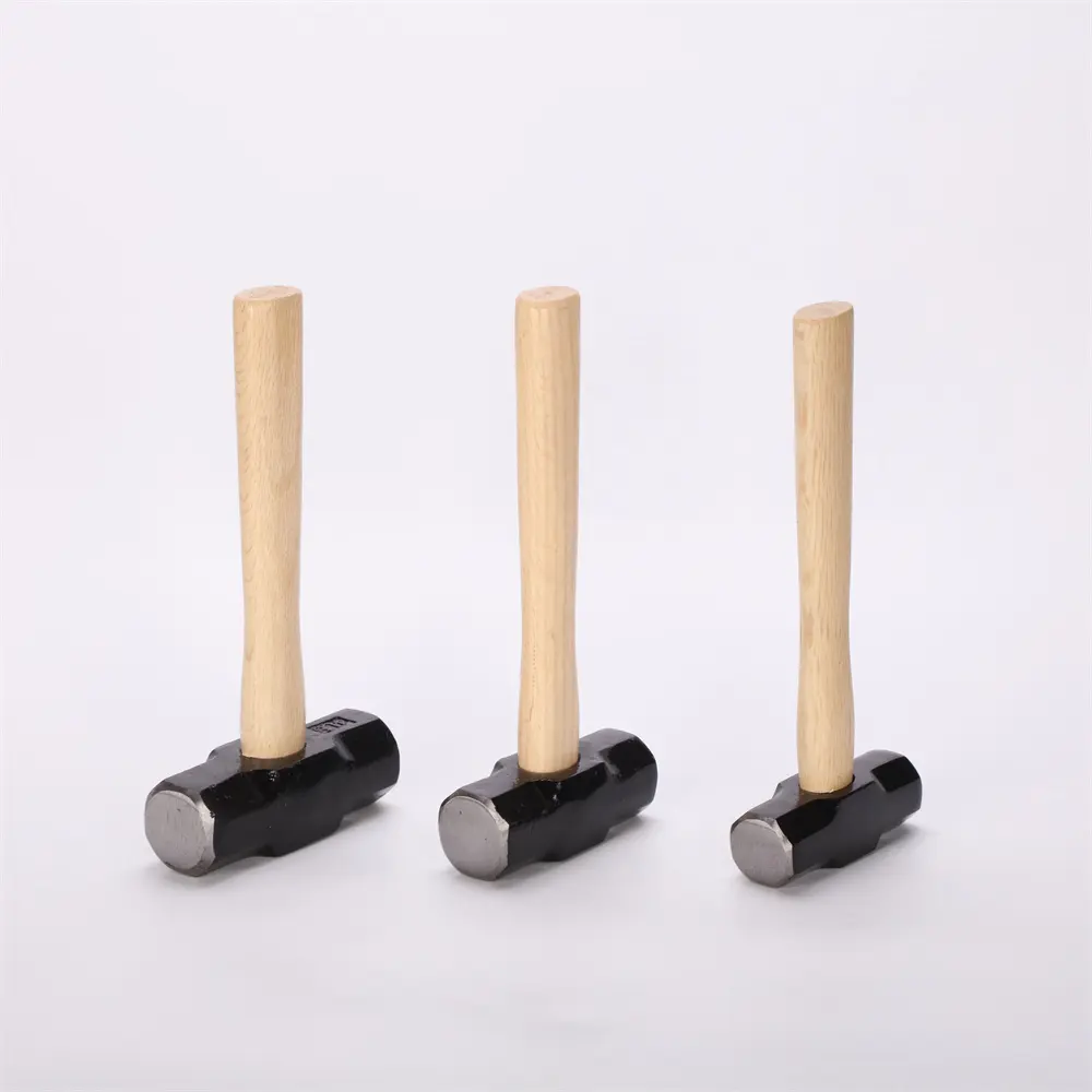 Melhor Design Premium Alta Qualidade Aço Carbono Double-Face Sledge Hammer com Cabo De Madeira