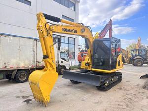 Certifié CE Durable utilisé-comme neuf pour les applications d'excavation agricole et domestique Pelle sur chenilles Komatsu PC70 d'occasion - Product Image 6