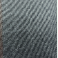 Tissu en similicuir PU KEJIA sans PFAS avec support en fibre métallique, 290 GSM, épaisseur 0,6 mm, pour vêtements, vestes et textiles de maison