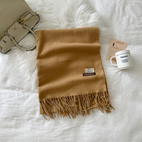 BSBH vente en gros écharpe à la mode pour femmes automne et hiver châle résistant au froid accessoire décoratif extérieur écharpes à carreaux élégantes