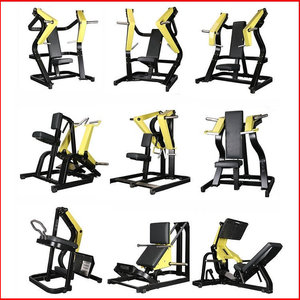 Appareil de musculation assis pour le bas du dos EM825, équipement de fitness commercial réglable 1300x1400x1650mm, utilisation en salle de sport métallique - Product Image 5