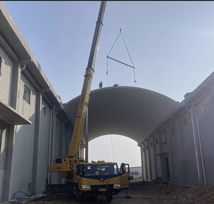 Kits de bâtiments préfabriqués en acier, hangar préfabriqué en panneaux sandwich, structure métallique, abri pour bétail en structure acier préfabriquée - Product Image 3