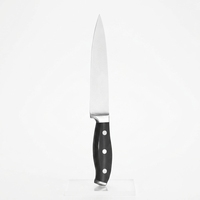 Couteau utilitaire en acier inoxydable de 6 pouces, manche ergonomique, passe au lave-vaisselle, meilleur choix pour la cuisine à domicile