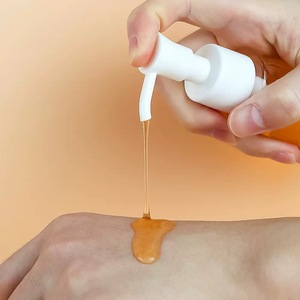 Sang Trọng Trong Suốt Pet Nhựa Chai Dầu 80Ml 100Ml 200Ml Trắng Lotion Bơm Cap Cho Dầu Gội Đầu Cơ Thể Rửa Biểu Tượng Tùy Chỉnh - Product Image 6