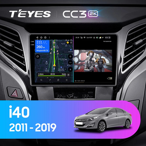 วิทยุติดรถยนต์ TEYES CC3L CC3 2K สำหรับรถยนต์ฮุนได I40 ปี 2011 - 2019 เครื่องเล่นมัลติมีเดีย วิดีโอ ระบบนำทาง สเตอริโอ GPS ระบบแอนดรอยด์ 10 ไม่ใช่แบบ 2din - Product Image 2