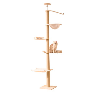 Modern <b>Cat</b> Tree with Sisal <b>Scratching</b> <b>Post</b> and Transparent Ball Perch Durable Indoor <b>Cat</b> Playground for <b>Cats</b> - Product Image 2