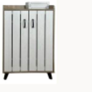 Étagère à chaussures moderne en bois avec poignées en plastique 37429-1406 37429-1406 37429-1406 - Product Image 2