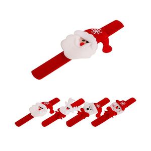 Bracelet LED de Noël à claquer, motif dessin animé mignon, cadeau promotionnel lumineux pour enfants - Product Image 2