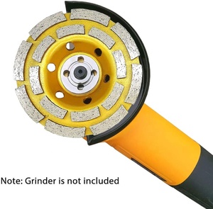 Disco de Corte de Diamante de Doble Fila para Granito/Mármol/Concreto/Piso/Piedra de 4.5 Pulgadas, Super Turbo, Gran Venta - Product Image 2