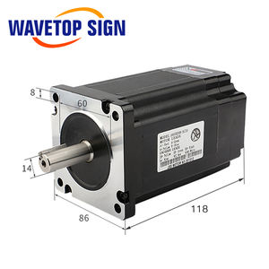 WaveTopSign NEMA 34 Torque 8N.<span class=keywords><strong>m</strong></span> Closed Loop Stepper Motor Driver 86 hse8n-bc38 + HSS86 per Co2 Laser taglio e macchina incisore - Product Image 5