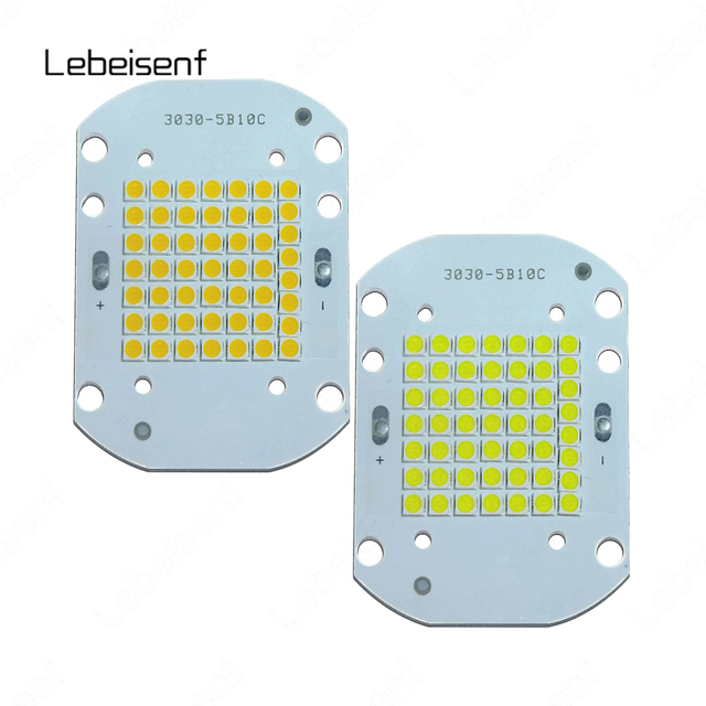 High Power Bright Led Integrated Light Panel 50W 50LEDs 3030 SMD Light Emitting Diode Constant Current DC 30V-34V 3000K 6000K