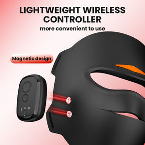 Masques <span class=keywords><strong>LED</strong></span> sans fil pour soins de la peau, 4 couleurs, avec lumières rouges et infrarouges, certifiés 510k, OEM ODM - Product Image 3