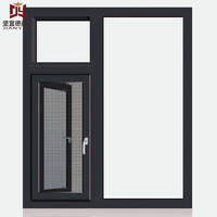 Ventanas Abatibles de Aluminio con Certificación Europea para Dormitorios - Construcción y Vivienda - Ventana de Aluminio Estilo Europeo