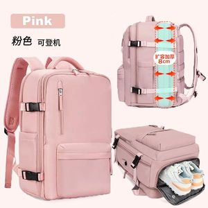 Vigoni <b>Backpack</b> 15 Inches Expansion Capacity Travel <b>Laptop</b> Bag <b>For</b> Men Women Everyday Use Solid Color Peacock Blue - Product Image 3