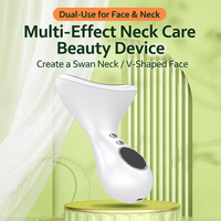Appareil de massage facial et du cou pour usage domestique, 3 modes, pour femmes, soins personnels, lifting du double menton