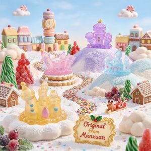 Breloques en résine B2B en gros, château de gelée pastel rêveuse, succulentes, pour terrarium DIY, art miniature de jardin féerique qui brille dans le noir - Product Image 5