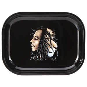 Bandeja para Liar Futeng de 18*14 cm de Lata de Metal con Impresión Personalizada, Bandeja para Fumar Tabaco al por Mayor, Bandejas para Servir - Product Image 1