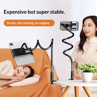 Support de téléphone portable universel en alliage pour chevet et bureau – Support plat pour utilisation sur table