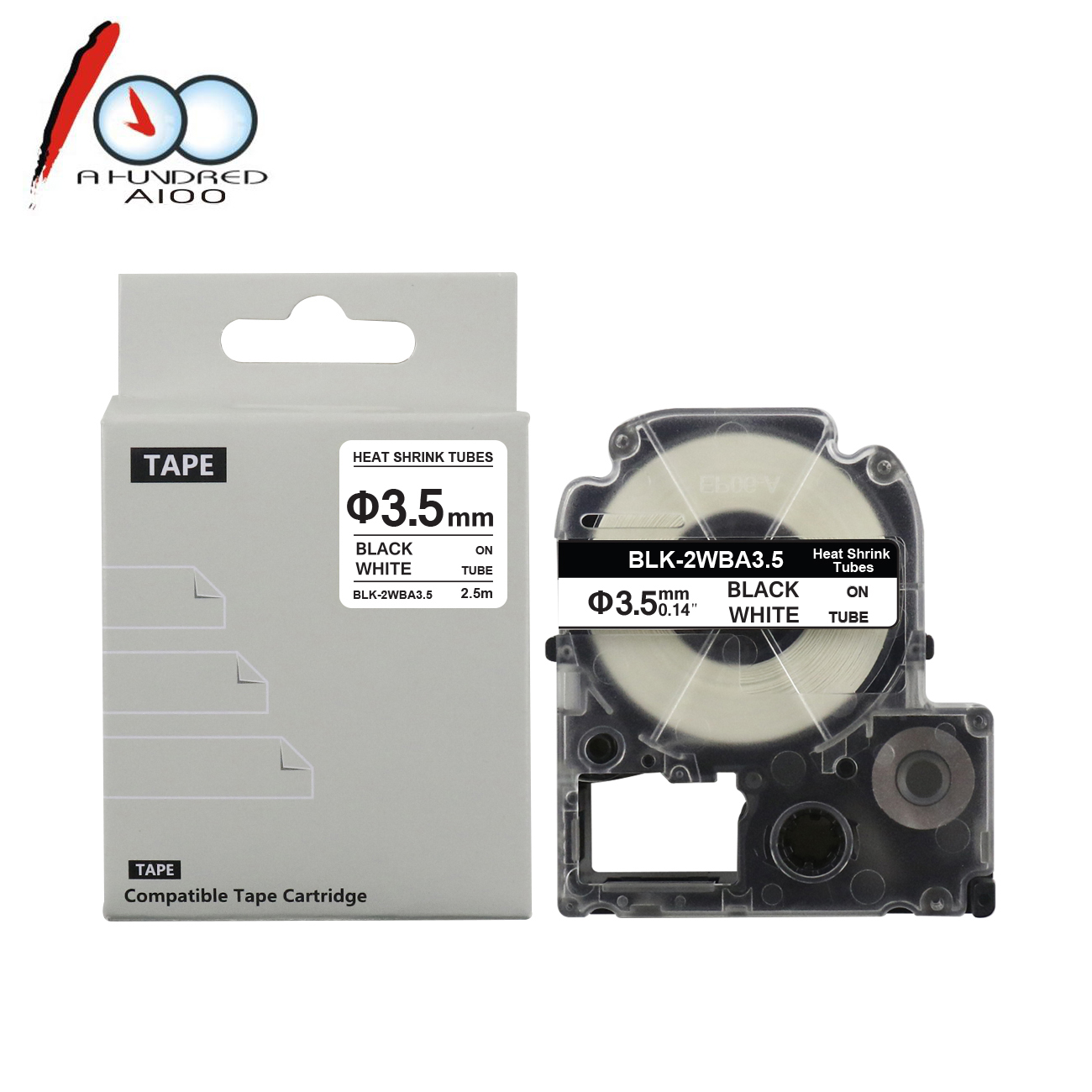 Черно-желтая термоусадочная трубчатая лента SU3.5Y SU5Y SU7Y SU11Y