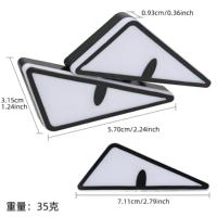 Lumière de plaque d'immatriculation de moto, accessoires décoratifs universels pour moto, modification de phare