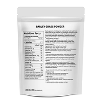 Poudre de jus d'herbe d'orge OEM riche en chlorophylle et en nutriments naturels, poudre d'herbe d'orge pour protéger le foie