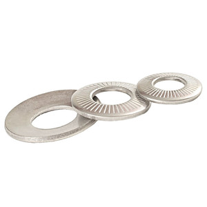 SS304 conique <span class=keywords><strong>Belleville</strong></span> Spring Lock <span class=keywords><strong>rondelles</strong></span> dacromet en acier inoxydable <span class=keywords><strong>rondelles</strong></span> en relief à disque Standard français NFE25-511 - Product Image 5