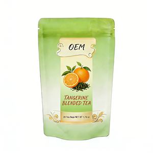 Bolsitas de Té de Naranja Natural Certificadas por OEM - Sabor Cítrico Refrescante, Aroma Dulce y Afrutado, Grado Alimenticio, 20 Bolsitas, Marca Privada - Product Image 1
